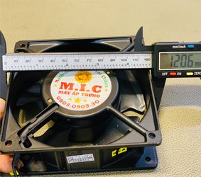 Quạt thông gió máy ấp trứng nhỏ